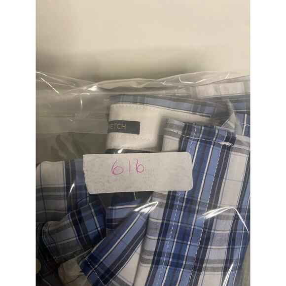 Mens New US Polo Assn Long Sleeve Dress Shirt Blue Striped Button Up Size Large - Picture 14 of 14